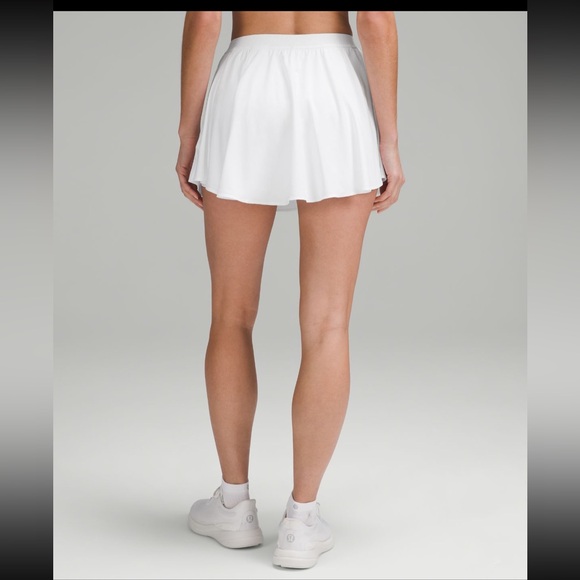 New with tags Lululemon Narrow waistband tennis skirt, White, size 4. - Picture 13 of 15